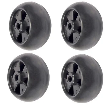 Rotary 4 Pack of Replacement Deck Wheels For Mowers - 10724-4PK