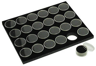 Round Bead Gem Rock Storage Holder Display Containers Rack Holding Organizer