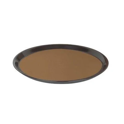 Round Non-Slip Resistant Cork Drink Food Cocktail Server Restaurant Serving Tray