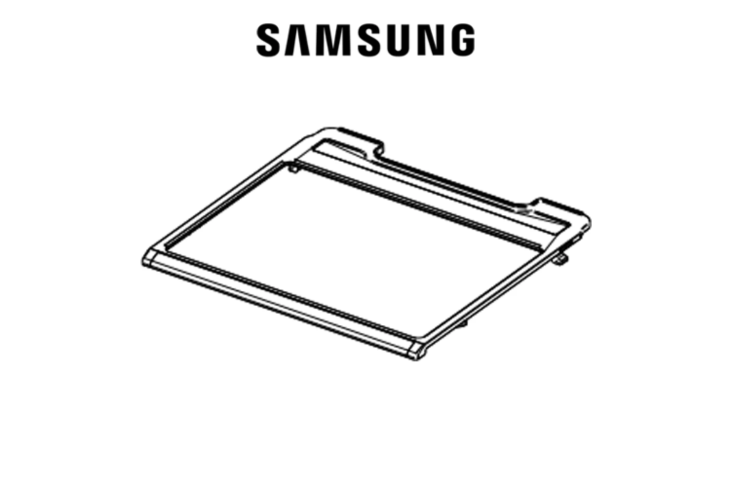 Samsung Refrigerator Fridge Glass Shelf - DA97-04132A