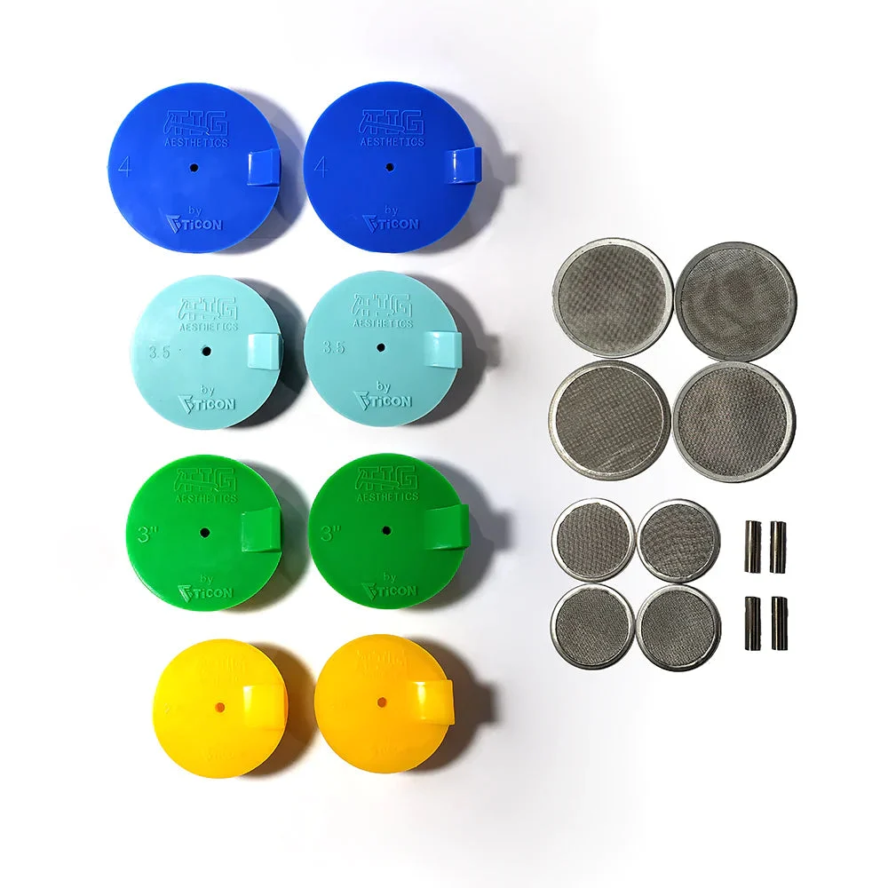 Silicone Purge Plugs (Exhaust Kit 2.5" - 4") - Tig Aesthetics