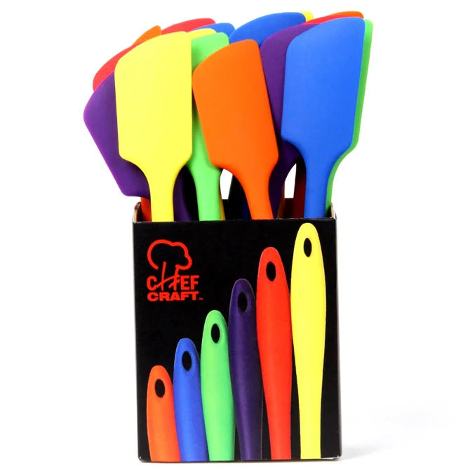 Silicone Spatulas Shelf in Floor Display