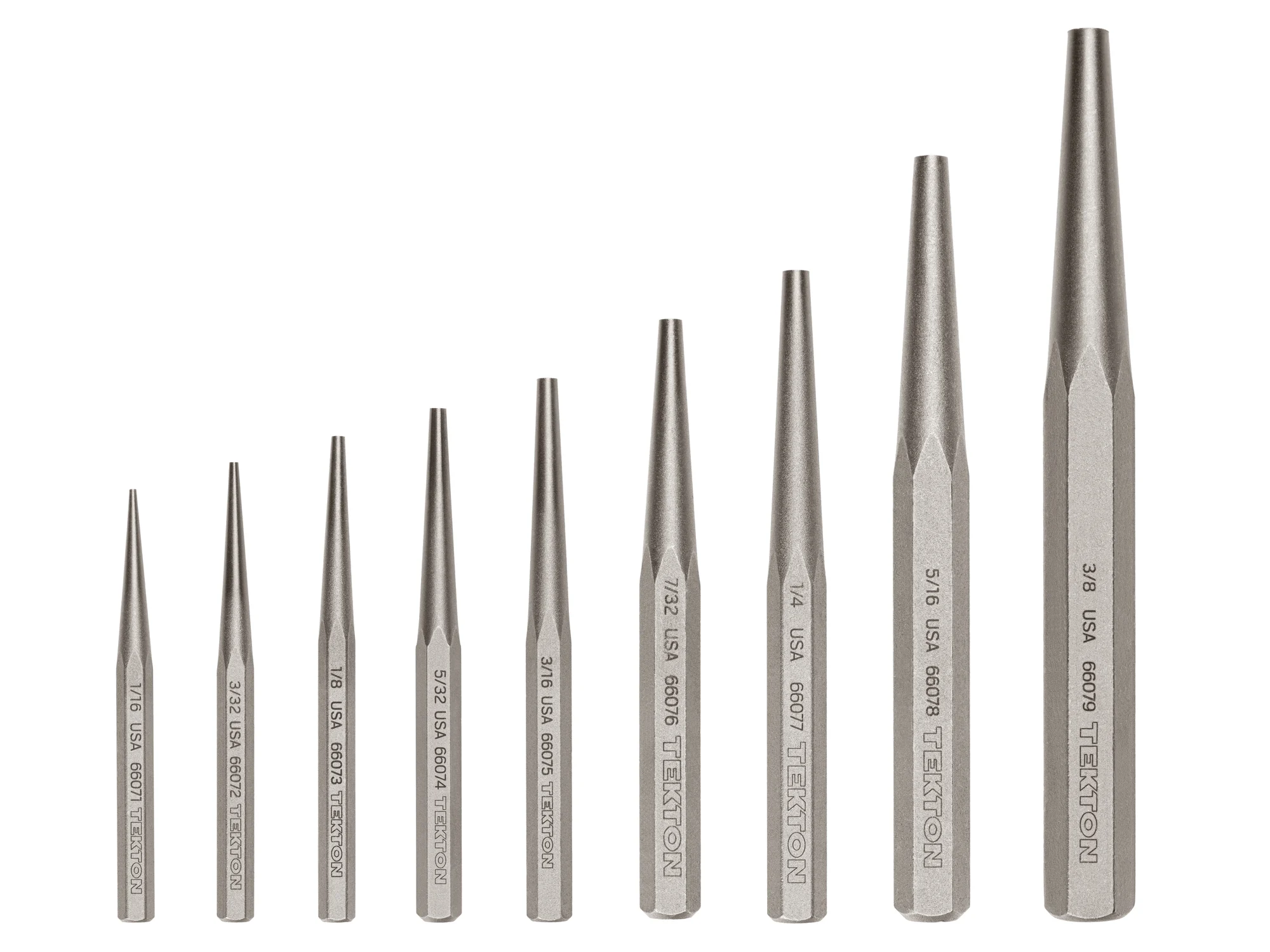 Solid Punch Set (9-Piece)