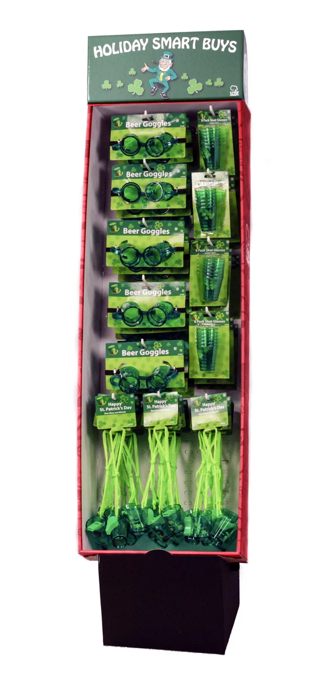 St Patrick's Day in Floor Display