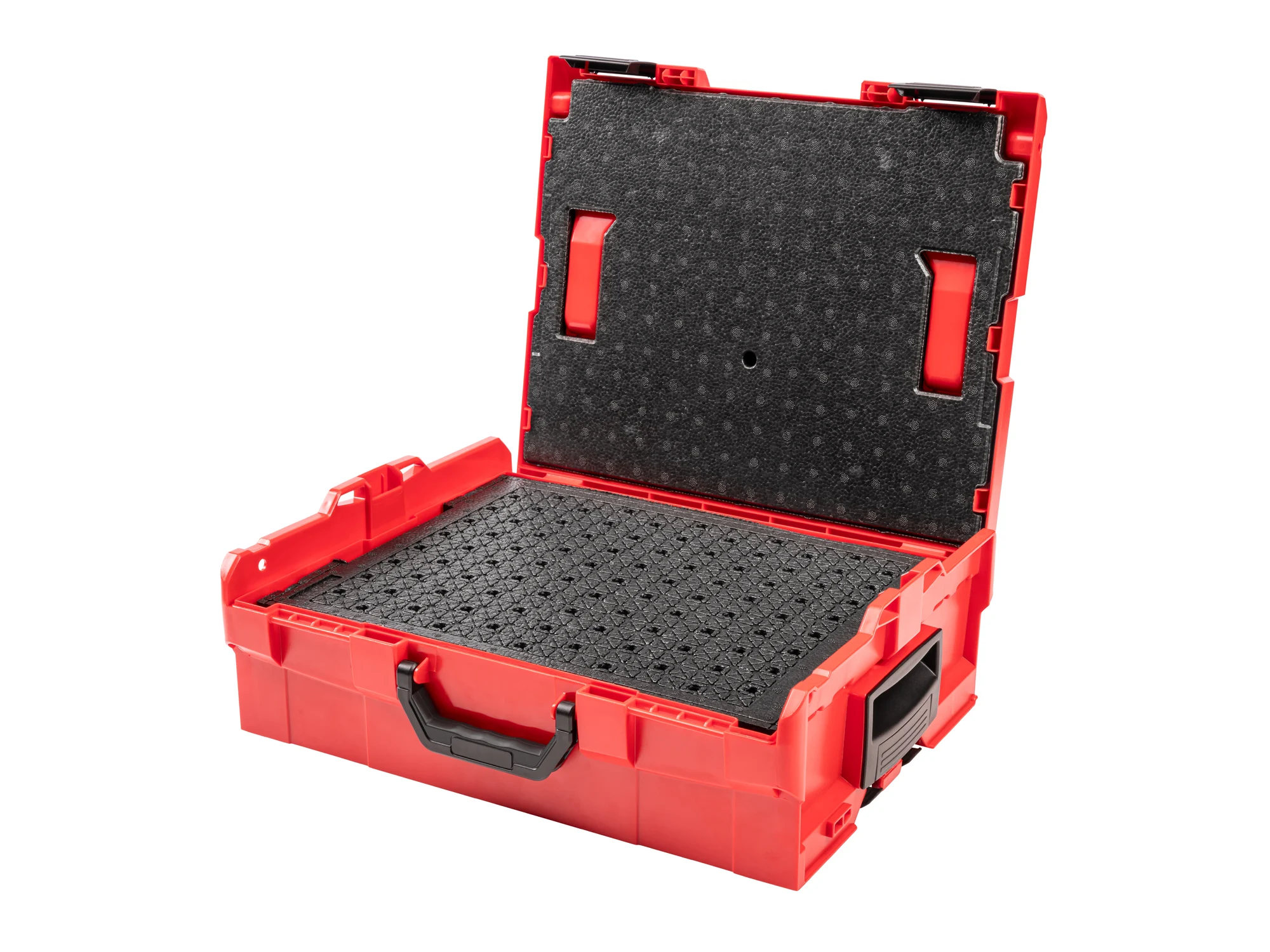 Stacking Tool Box (L-BOXX 2) with Customizable Foam (6 Sheets) and Lid Insert