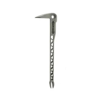 Stiletto TICLW-12 8 oz. 12 in. Titanium Clawbar Nail Puller w Dimpler