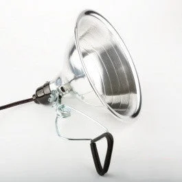 Temporary Clamp On Clampon Work Lamp Light Aluminum Shade Worklamp Fixture