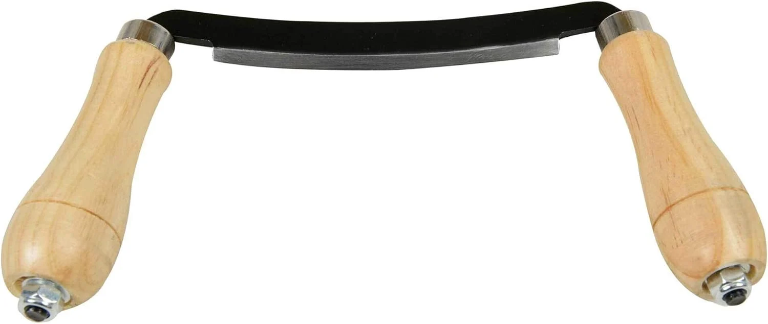 Timber Tuff 5″ Straight Wood Blade Draw Shave Knife Woodworking Tool, TMB-05DS