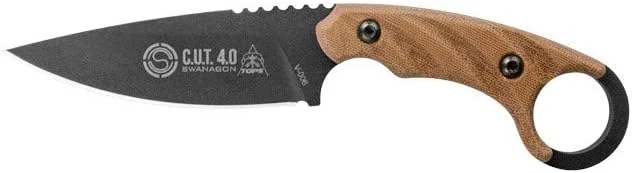 TOPS Knives C.U.T 4.0 Combat Utility Tool Fixed Blade Knife