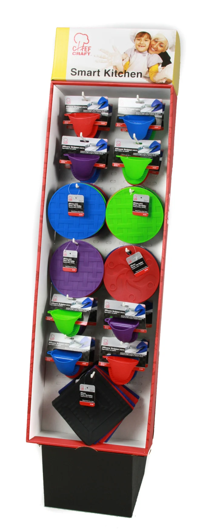 Trivets/Grabbers in Floor Display