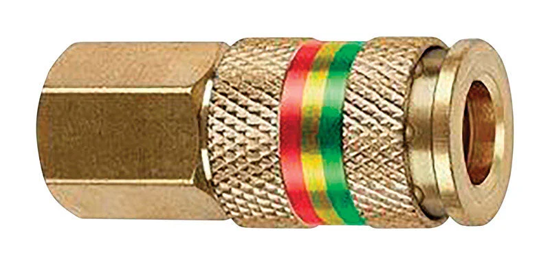 Tru-Flate Combo Coupler Brass Universal Coupler 1/4 Female