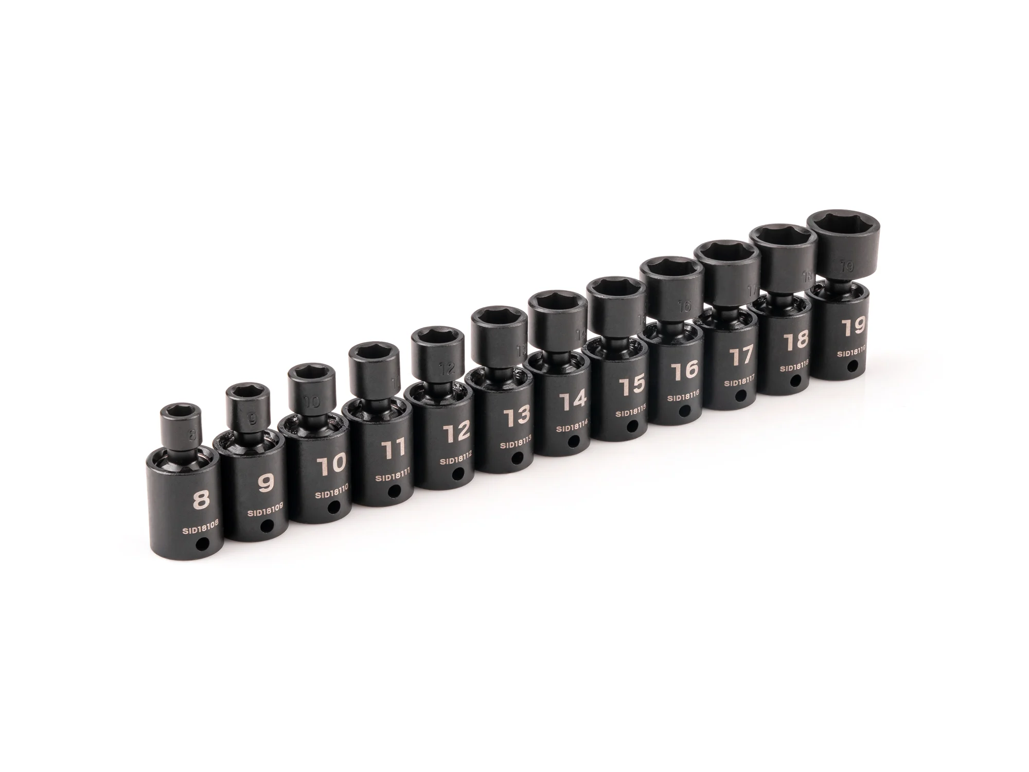 Universal Joint Impact Socket Set (12-Piece)