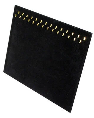 Velvet Easel Necklace Chain Holder Holding Jewelry Storage Display Rack Store