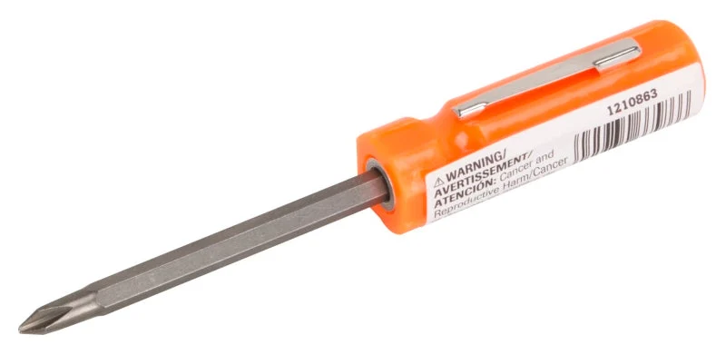 Vulcan W984 2-in-1 Screwdriver Set, 30-Piece, Steel, Orange, Pack of 30
