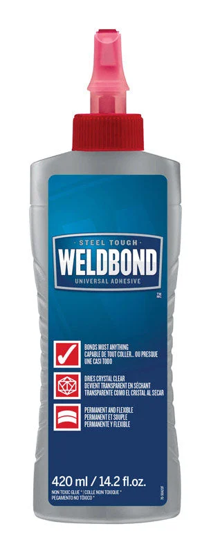 Weldbond High Strength Polyvinyl acetate homopolymer White All Purpose Adhesive 5.4 oz