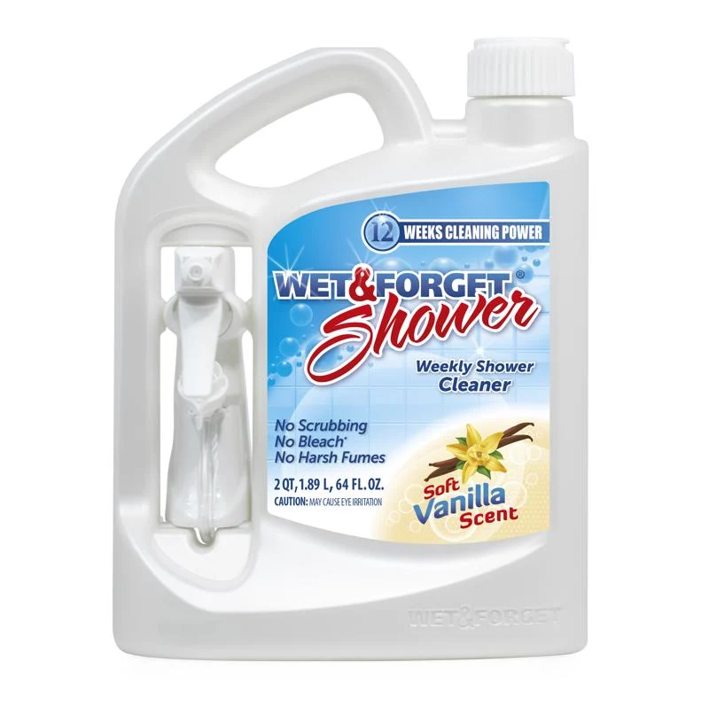 Wet & Forget Vanilla Scent Shower Cleaner 64 oz Spray