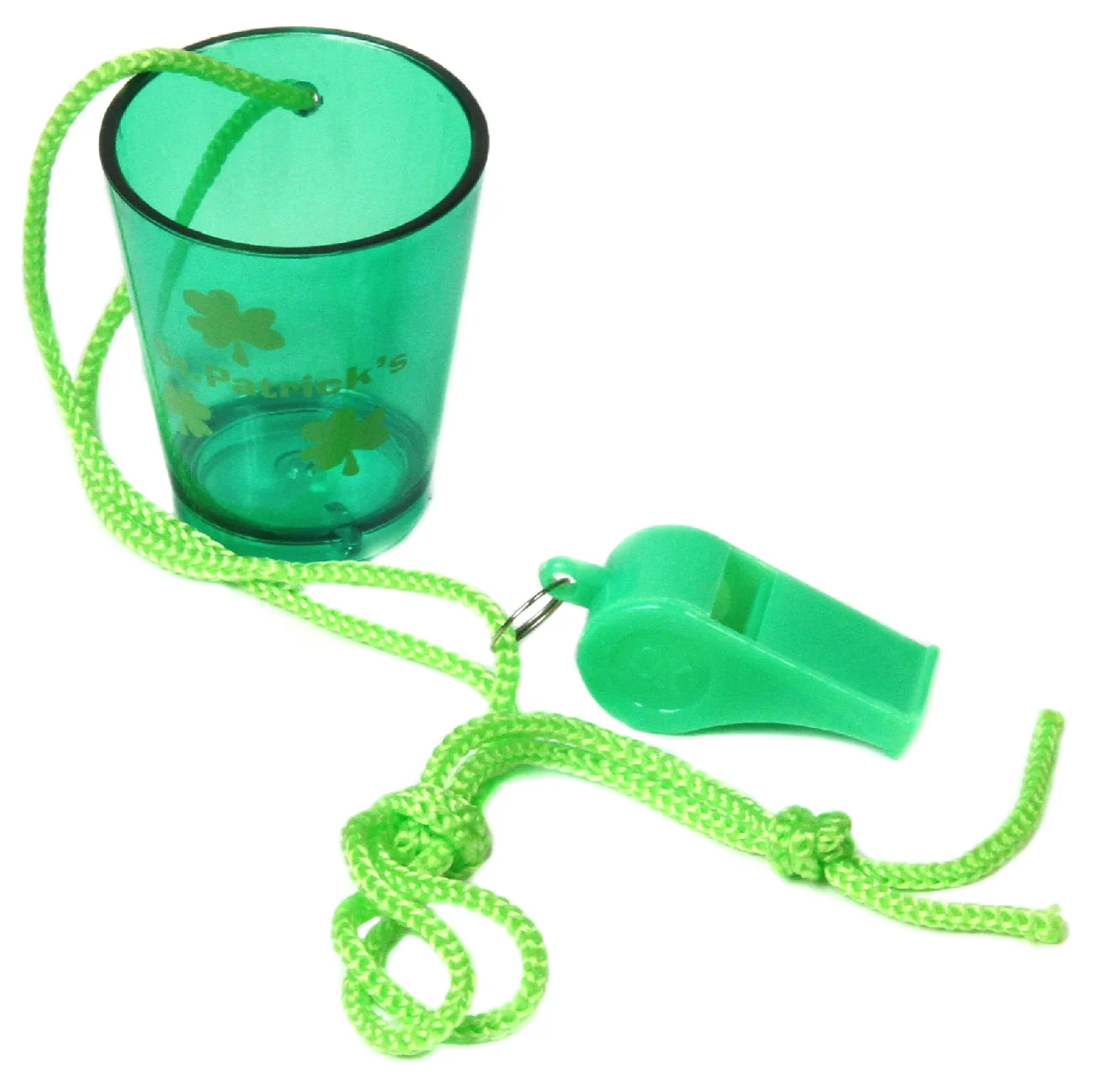 Whistle & Shot Glass Necklaces