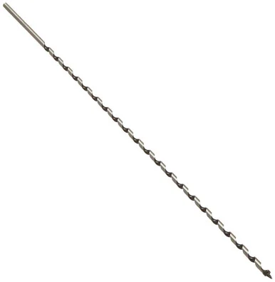WoodOwl 02801 Standard Wood Boring Auger Bit, 18-Inch Length x 1/4-Inch Diameter