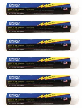 Wooster Genuine 18" Painter's Solution 3/4" Nap Roller Cover 6-Pack, R578-18-6PK